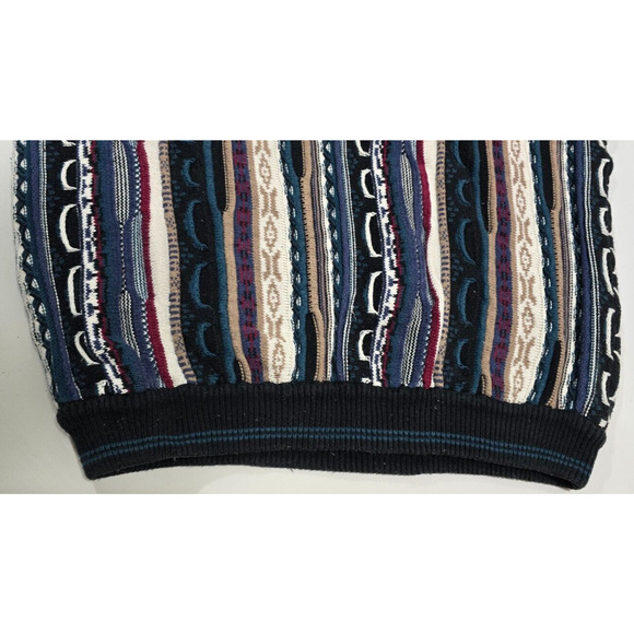 Vintage Cotton Traders Sweater Adult XL/T Knit Textured Pullover Mens Crewneck - Picture 2 of 10